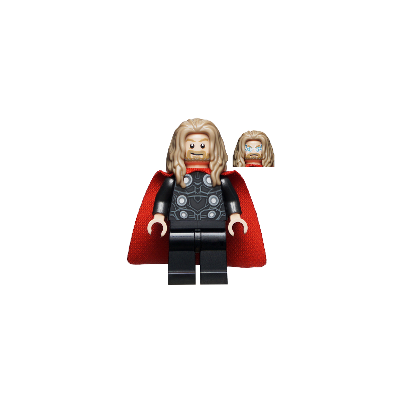 Thor - Long Dark Tan Hair Lego® - sh0734