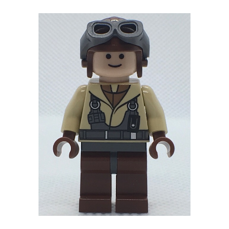 Naboo Fighter Pilot - Tan Jacket Lego® - sw0160