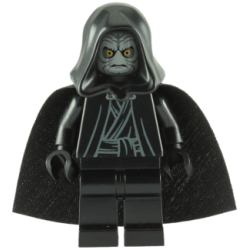 Emperor Palpatine - Light Bluish Gray Head