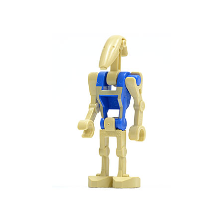 Battle Droid Pilot - Blue Torso with Tan Insignia