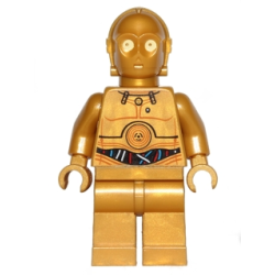 C-3PO - Colorful Wires Pattern Lego® - sw0365