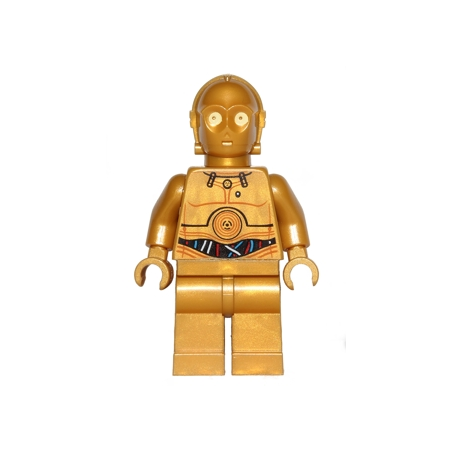 C-3PO - Colorful Wires Pattern Lego® - sw0365