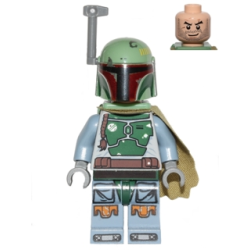 Boba Fett - Head Beard Stubble Lego® - sw0396