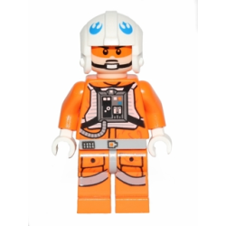 Snowspeeder Pilot - White Helmet Lego® - sw0458