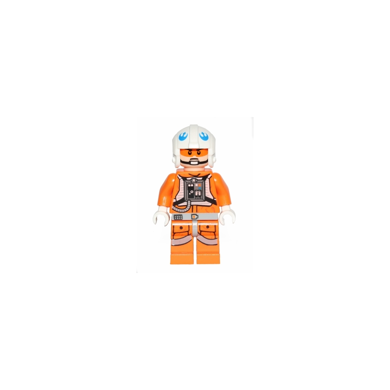 Snowspeeder Pilot - White Helmet Lego® - sw0458