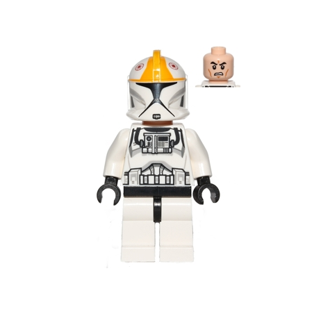 Clone Trooper Pilot (Phase 1) - Bright Light Orange Markings