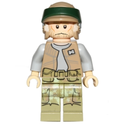 Endor Rebel Trooper 2 (Olive Green) (Commander Rex) Lego® - sw0646