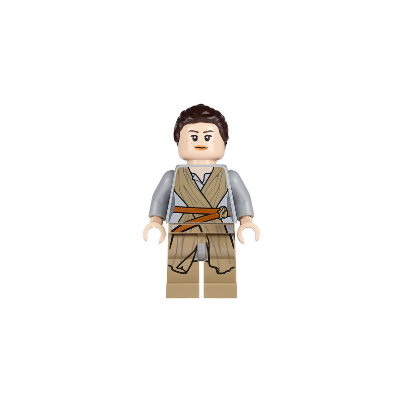 Rey - Dark Tan Tied Robe Lego® - sw0677