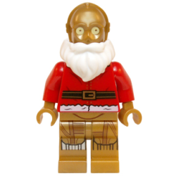 Santa C-3PO Lego® - sw0680