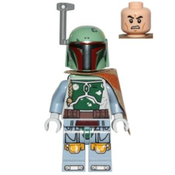 Boba Fett - Pauldron Cloth with Dark Orange Stripe Pattern Lego® - sw0711