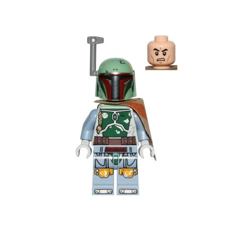 Boba Fett - Pauldron Cloth with Dark Orange Stripe Pattern Lego® - sw0711