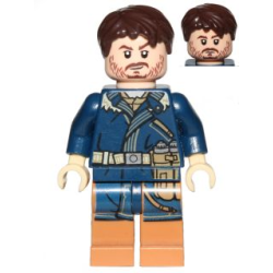 Cassian Andor (Dark Blue Coat) Lego® - sw0790