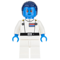 Grand Admiral Thrawn - Dark Azure Skin Lego® - sw0811