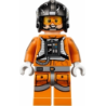 Snowspeeder Pilot Zev Senesca - Pearl Dark Gray Helmet Lego® - sw0826