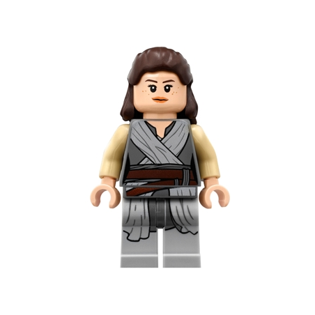 Rey - Light Bluish Gray Tied Robe Lego® - sw0866