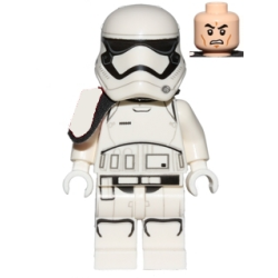 First Order Stormtrooper Squad Leader (Rounded Mouth Pattern) Lego® - sw0872