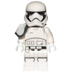 First Order Stormtrooper Squad Leader (Pointed Mouth Pattern) Lego® - sw0962