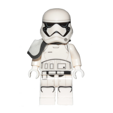 First Order Stormtrooper Squad Leader (Pointed Mouth Pattern) Lego® - sw0962