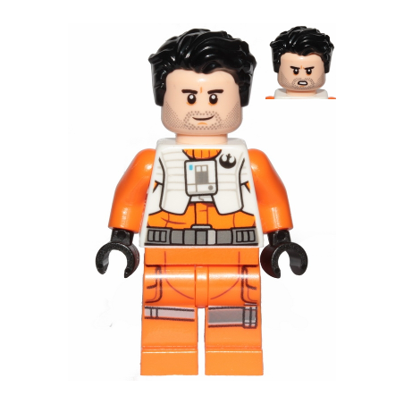 Poe Dameron (Pilot Jumpsuit without Belts and Pipe