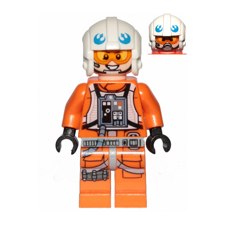 Dak Ralter (Jumpsuit Pockets and Three Bullets on Right Leg) Lego® - sw1025