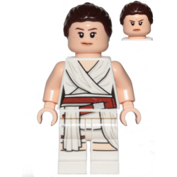 Rey - White Tied Robe Lego® - sw1054