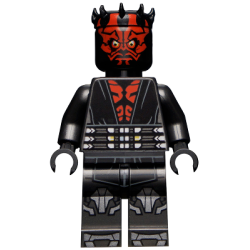 Darth Maul - Printed Legs with Silver Armor Lego® - sw1155