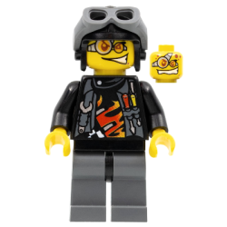 Backyard Blaster 3 (Billy Bob Blaster) - Aviator Cap Lego® - wr007