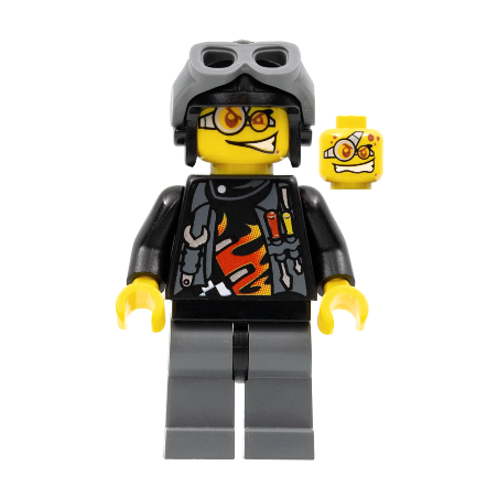 Backyard Blaster 3 (Billy Bob Blaster) - Aviator Cap Lego® - wr007