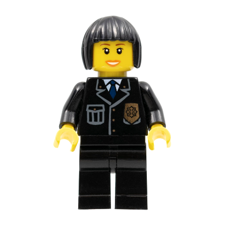 Police - City Suit with Blue Tie and Badge