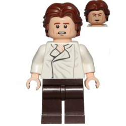 Han Solo, Dark Brown Legs, Wavy Hair