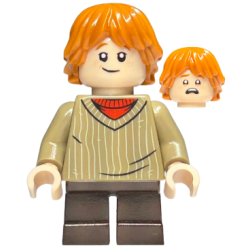 Ron Weasley - Dark Tan Sweater Lego® - hp142