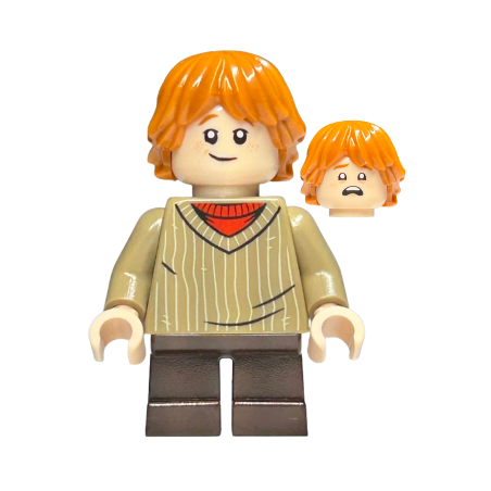 Ron Weasley - Dark Tan Sweater Lego® - hp142