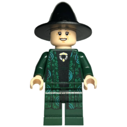 Professor Minerva McGonagall - Single Sided Head Lego® - hp152a