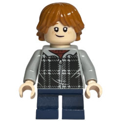 Ron Weasley - Plaid Hoodie Lego® - hp154