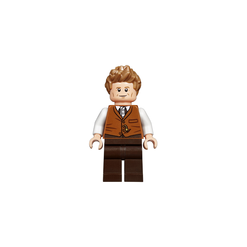 Newt Scamander - Dark Orange Vest Lego® - hp165