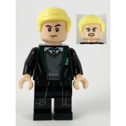 Draco Malfoy - Slytherin Sweater and Black Robe Lego® - hp229