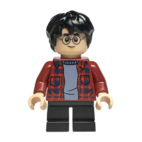 Harry Potter - Dark Red Plaid Flannel Shirt