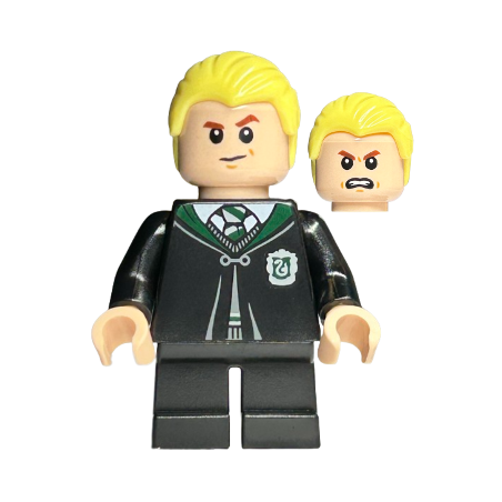 Draco Malfoy - Black Torso Slytherin Robe