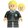 Draco Malfoy - Black Torso Slytherin Robe