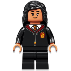 Parvati Patil - Black Gryffindor Robe and Medium Legs Lego® - hp334