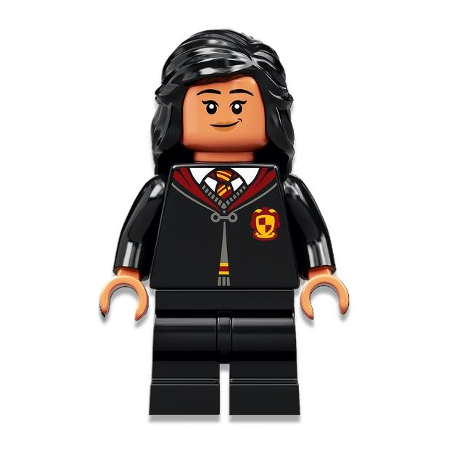 Parvati Patil - Black Gryffindor Robe and Medium Legs Lego® - hp334