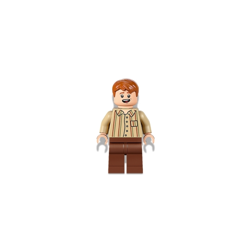 Fred Weasley - Tan Striped Shirt Lego® - hp342