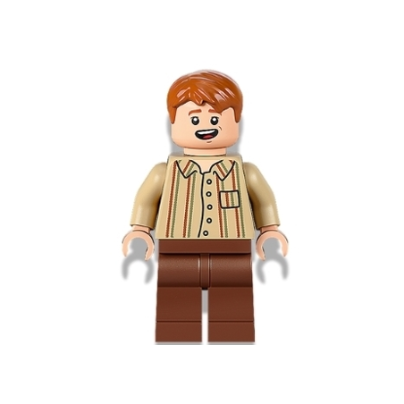 Fred Weasley - Tan Striped Shirt Lego® - hp342