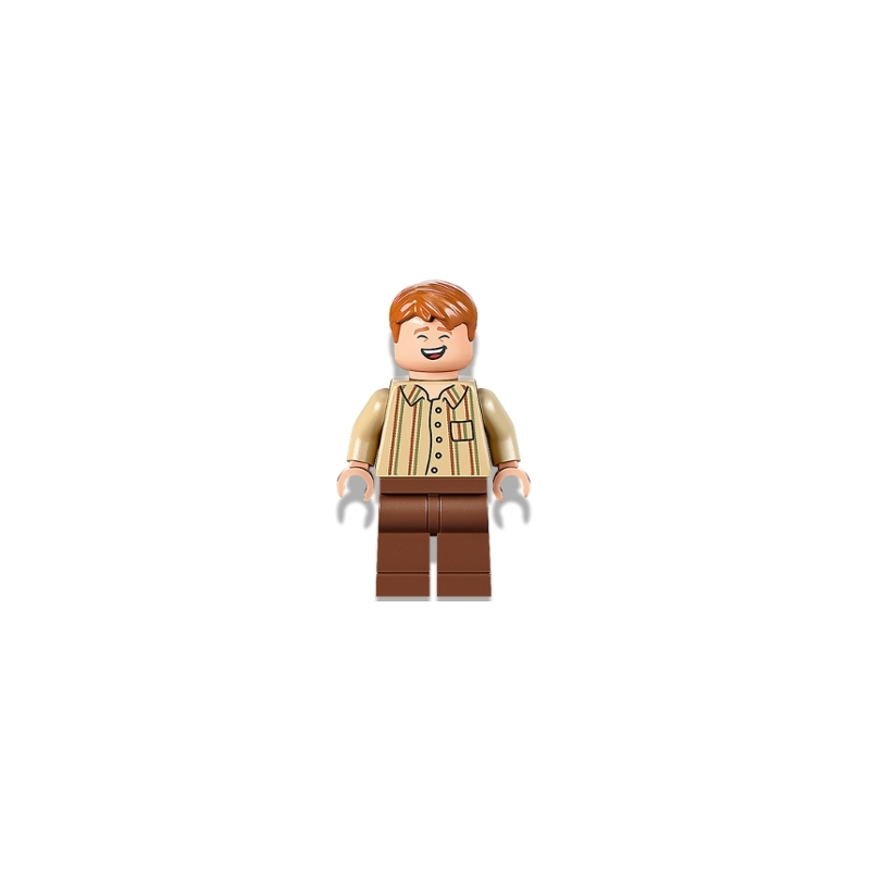 George Weasley - Tan Striped Shirt Lego® - hp343