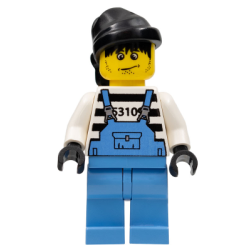 Xtreme Stunts Brickster Henchman with Medium Blue Overalls 2 Lego® - ixs007