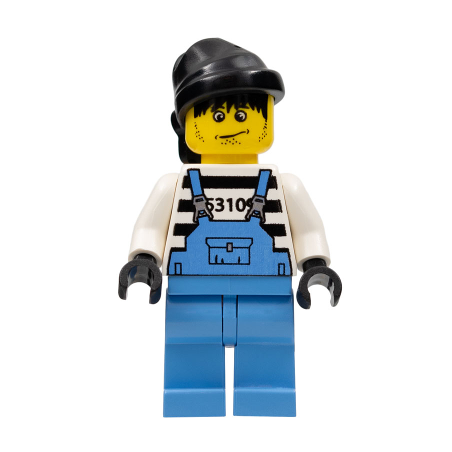 Xtreme Stunts Brickster Henchman with Medium Blue Overalls 2 Lego® - ixs007