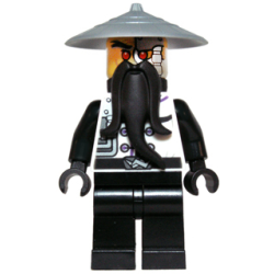 Wu Evil (Sensei Wu / Techno Wu) - Rebooted Lego® - njo095