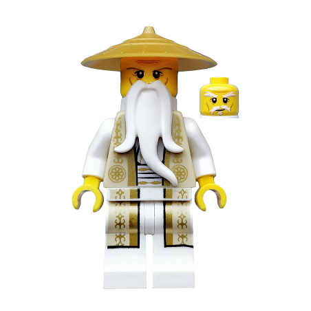 Wu Sensei - Gold and Tan Robe Lego® - njo168