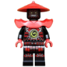 Stone Army Swordsman - Red Face Lego® - njo222