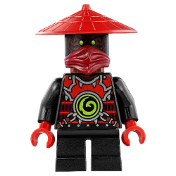 Stone Army Scout - Red Face Lego® - njo264